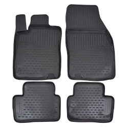 Rubber floor mats for RENAULT Kadjar 2015-up 4pcs
