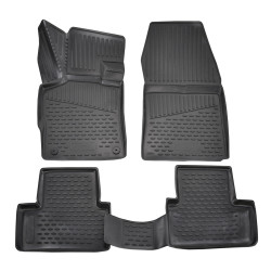 Rubber floor mats for PEUGEOT 308 Htb 2022-up