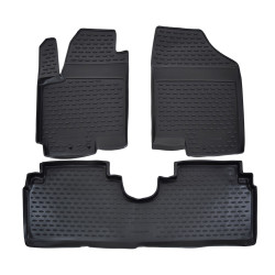 Rubber floor mats for KIA Venga /Hyundai ix20 2010-2018 3pcs