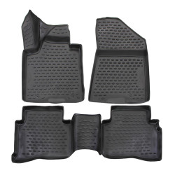 Rubber floor mats for KIA Sportage 2016-2021 4pcs