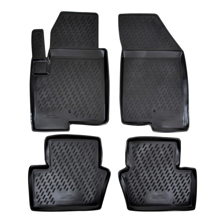 Per modello specifico Rubber floor mats for JEEP Compass 2009-2017 | race-shop.it