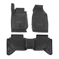 Rubber floor mats for ISUZU D-MAX 2012-2019 4pcs