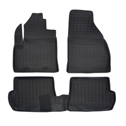 Rubber floor mats for FORD Fusion 2002-2005 / Fiesta 2002-2008 4 pcs