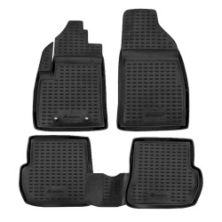 Rubber floor mats for FORD Fiesta 2002-2008