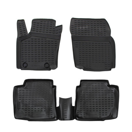 Per modello specifico Rubber floor mats for FORD Mondeo 2007-2014 4pcs | race-shop.it