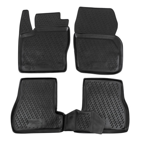 Per modello specifico Rubber floor mats for FORD Focus III 2011-2015 4pcs | race-shop.it