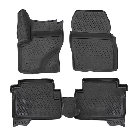 Per modello specifico Rubber floor mats for FORD Kuga 2013-2019 4pcs | race-shop.it