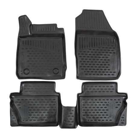 Per modello specifico Rubber floor mats for FORD Fiesta 2011-2017 4pcs | race-shop.it