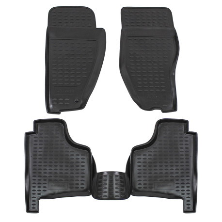 Per modello specifico Rubber floor mats for DODGE Nitro 2007-2012 4pcs | race-shop.it