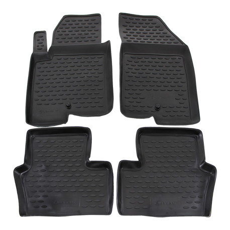 Per modello specifico Rubber floor mats for DODGE Caliber 2006-2012 4pcs | race-shop.it