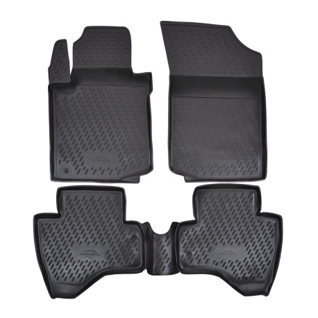 Per modello specifico Rubber floor mats for TOYOTA Aygo 2005-2014 | race-shop.it