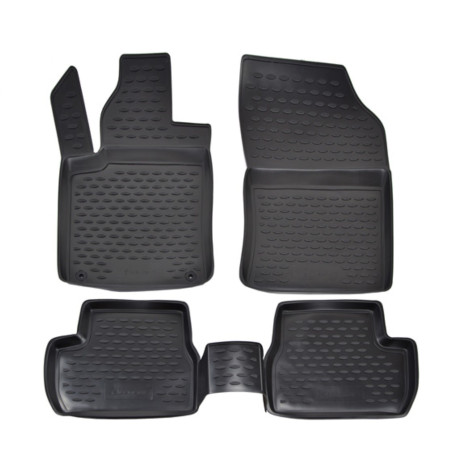 Per modello specifico Rubber floor mats for CITROEN DS3 2009-2015 4pcs | race-shop.it