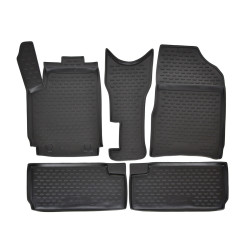 Rubber floor mats for CITROEN Xsara Picasso 1999-2006 5pcs