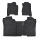 Per modello specifico Rubber floor mats for CHEVROLET Silverado, 2014-2018, Crewcab, (USA) | race-shop.it