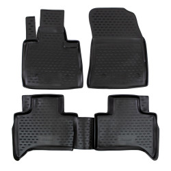 Rubber floor mats for BMW X5 E53 1999-2006 4pcs