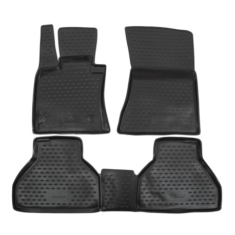 Per modello specifico Rubber floor mats for BMW X5 E70 2007-2012 4pcs | race-shop.it