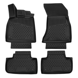 Rubber floor mats for AUDI Q5 2017-2023 4 pcs