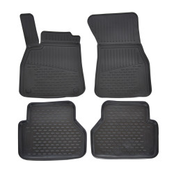 Rubber floor mats for AUDI A6 V (C8) 2018-2025 4pcs