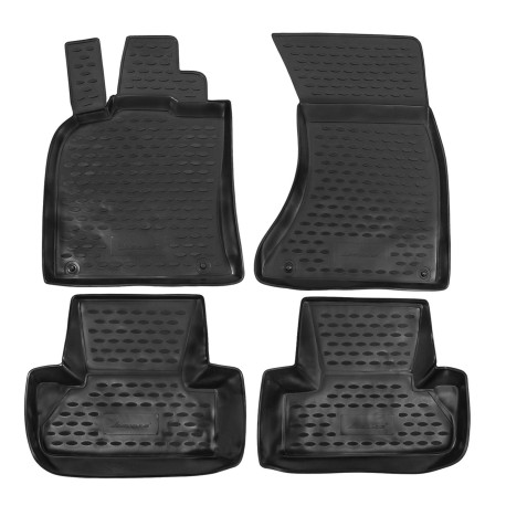 Per modello specifico Rubber floor mats for AUDI Q5 2009-2015 4pcs | race-shop.it