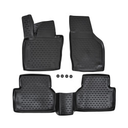 Rubber floor mats for AUDI Q3 2011-2018 4pcs
