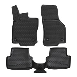 Rubber floor mats for AUDI A3 (8V) 2012- 2020 Htb 4pcs