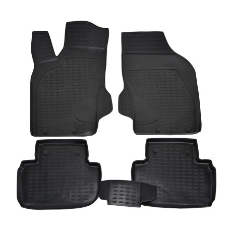 Per modello specifico Rubber floor mats for ALFA ROMEO 147 2001-2010 4pcs | race-shop.it