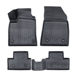 Rubber car floor mats for Renault Clio 5 2019-up 4pcs