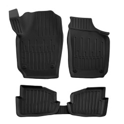 3D rubber floor mats for VOLKSWAGEN VW Polo 4 2001-2009 5pcs