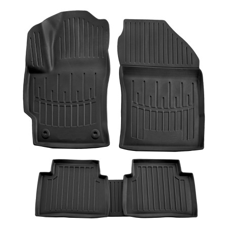 Per modello specifico 3D rubber floor mats for TOYOTA Corolla E210 2018-up 5pcs | race-shop.it