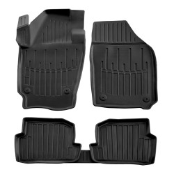 3D rubber floor mats for SKODA Fabia 3 NJ 2014-up 5pcs