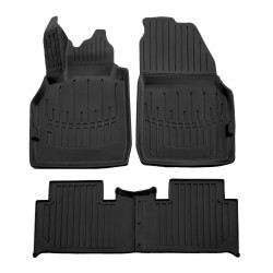 3D rubber floor mats for RENAULT Grand Scenic 2003-2009 4pcs