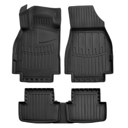3D rubber floor mats for RENAULT Megane 2 2002-2009 5pcs