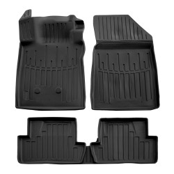 3D rubber floor mats for RENAULT Clio 3 2005-2013 5pcs