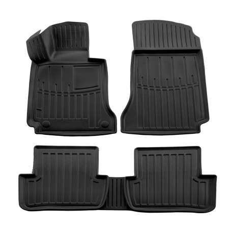 Per modello specifico 3D rubber floor mats for MERCEDES C Class W204 2008-2015 | race-shop.it