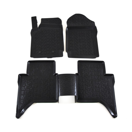 Per modello specifico 3D rubber floor mats for FORD Ranger T6 T7 2012-2023 | race-shop.it