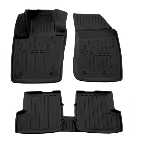 Per modello specifico 3D rubber floor mats for FIAT 500X 2014-up 5pcs | race-shop.it