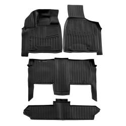 3D rubber floor mats for CHRYSLER Grand Voyager 5 2008-2016 5pcs
