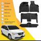 Per modello specifico 3D rubber floor mats for CHRYSLER Grand Voyager 5 2008-2016 5pcs | race-shop.it