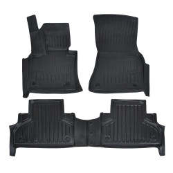 3D rubber floor mats for BMW X5 F15 2013-2018 4pcs