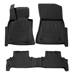 3D rubber floor mats for BMW X6 E72 2009 - 2012