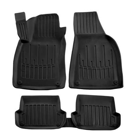 Per modello specifico 3D rubber floor mats for AUDI A4 B7 2004-2008 5pcs | race-shop.it
