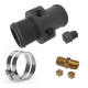 Water pumps Temperature Sensor Adaptor Kit - 38mm Inline Adapter | race-shop.it