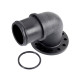 Water pumps EWP Nylon 90° Elbow Flange Adapter: 35mm (1 3/8") Hose Barb | race-shop.it