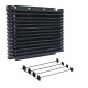 Refrigeratori d'olio Universal Engine/Trans Oil Cooler (32mm) 14-Row AN10 | race-shop.it