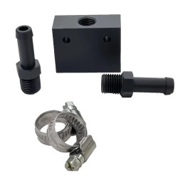 Transmission Temp Gauge 1/4" NPT Sensor Adapter 3/8"