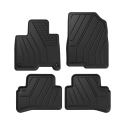 Eco rubber floor mats 4pcs for Hyundai Tucson 4 HEV 2020-up