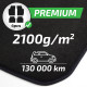 Per modello specifico Premium Black velour car mats for JEEP Grand Cherokee Passanger Single Hooks Fix 2011-2023 4pcs | race-shop.it