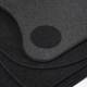 Per modello specifico Premium Black velour car mats for JEEP Grand Cherokee Passanger Single Hooks Fix 2011-2023 4pcs | race-shop.it