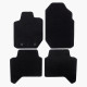 Per modello specifico Premium Black velour car mats for FORD Ranger T6/T7 2013-up 4pcs | race-shop.it