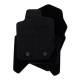 Per modello specifico Premium Black velour car mats for FORD Ranger T6/T7 2013-up 4pcs | race-shop.it